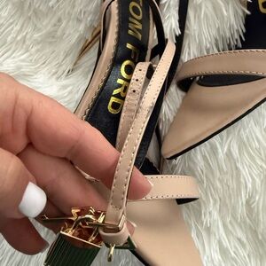 Tom Ford Nude Strappy Heels